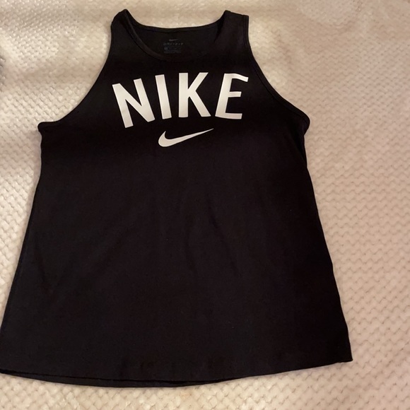 Black Nike Dri-Fit tank top - Picture 3 of 4